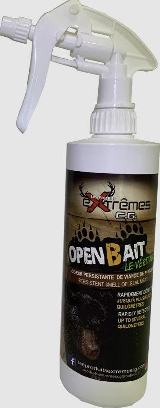 EXTRÊME C.G LEURRE OPEN BAIT VIANDE DE PHOQUE POUR OURS, 500 ml image 0