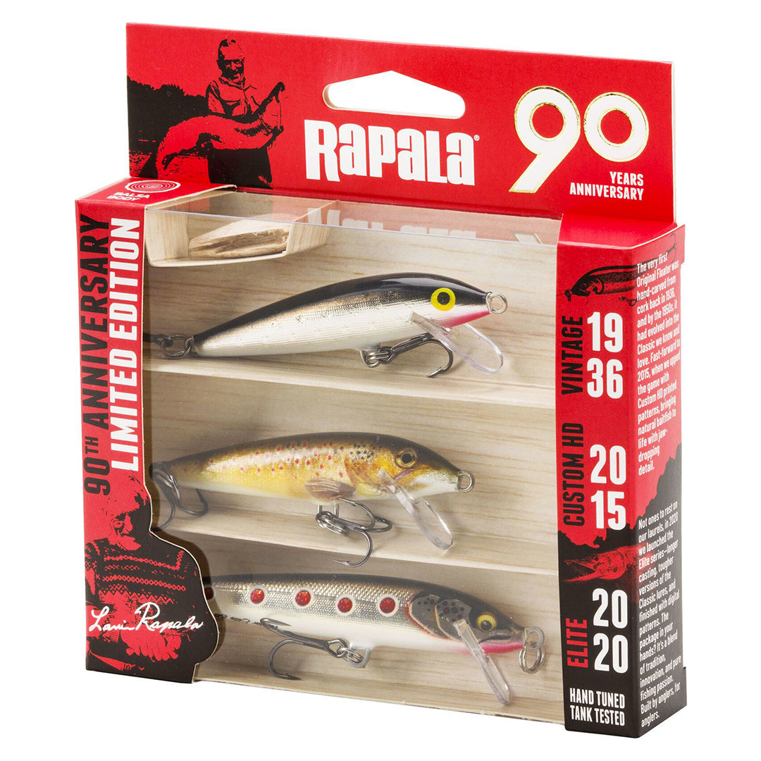 RAPALA R90 90TH ANNIVERSARY LURE KIT