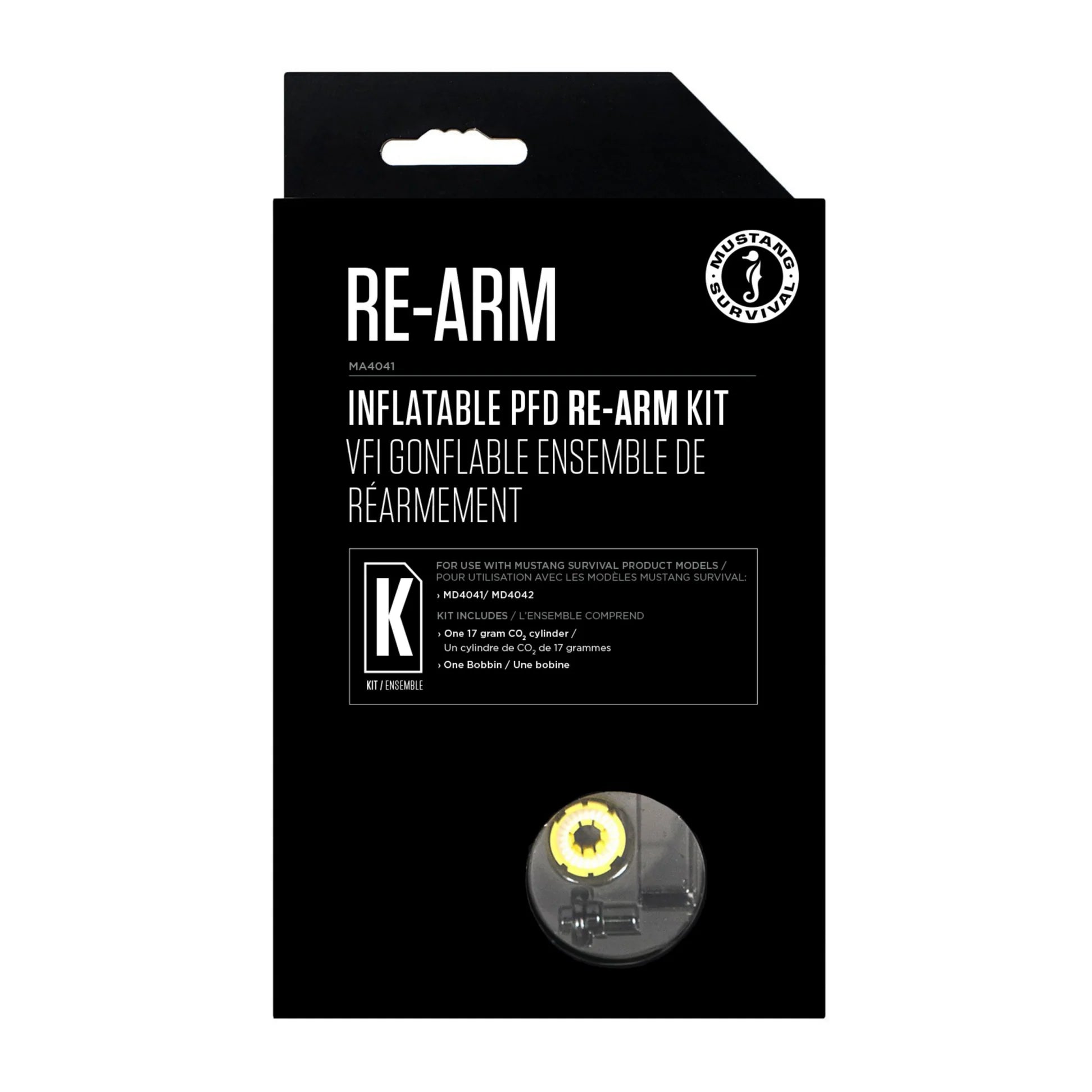 MUSTANG INFLATABLE PFD RE-ARM KIT (K) image 0