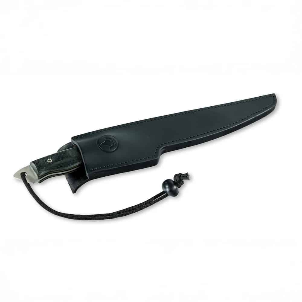 LAMOUREUX AND SONS COUTEAU DE PÊCHE RUPERT PRO GUIDE MICARTA NOIR image 3