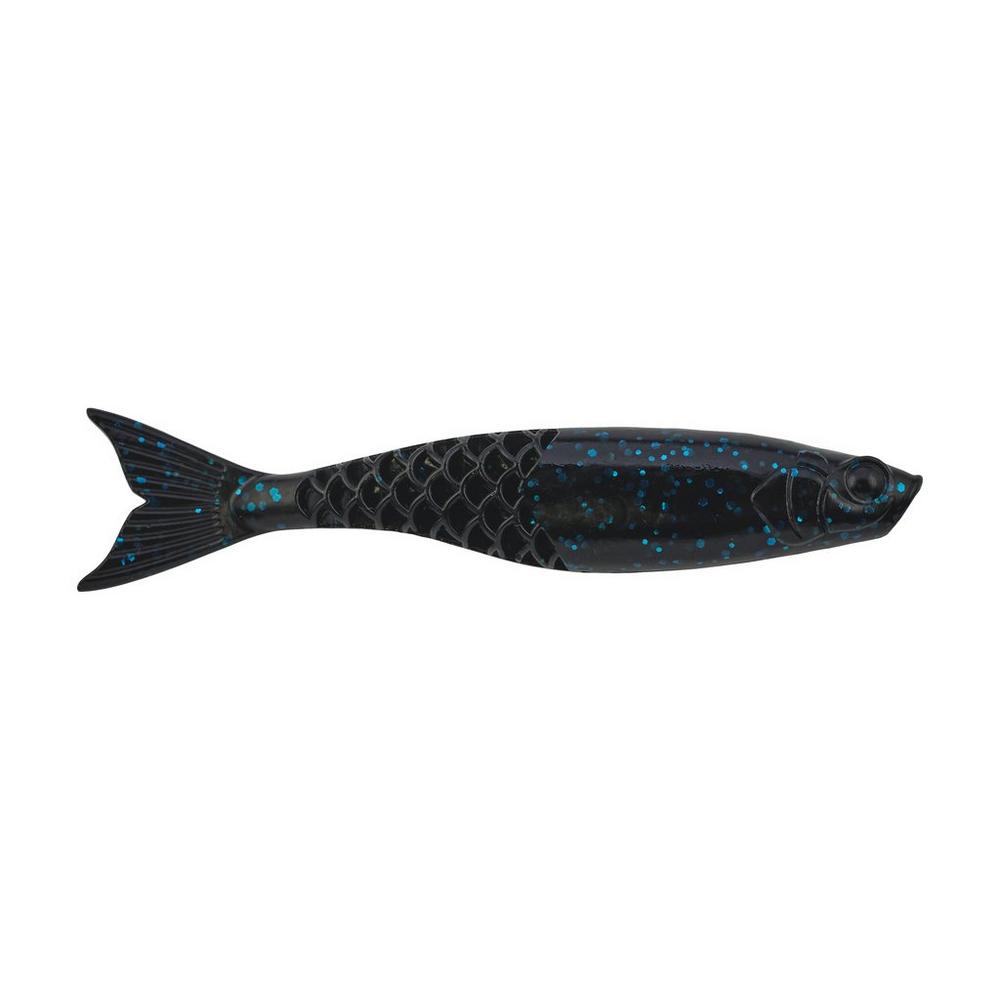 BERKLEY POWERBAIT POWERSTINGER 4.25'' - BLACK BLUE FLECK image