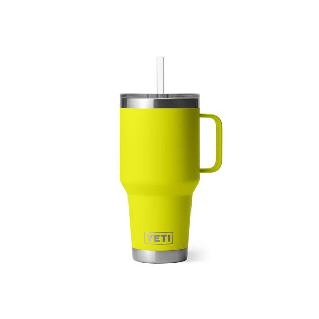 YETI TASSE DE VOYAGE ISOTHERME AVEC PAILLE DE 1L - 35 OZ - FIREFLY YELLOW image