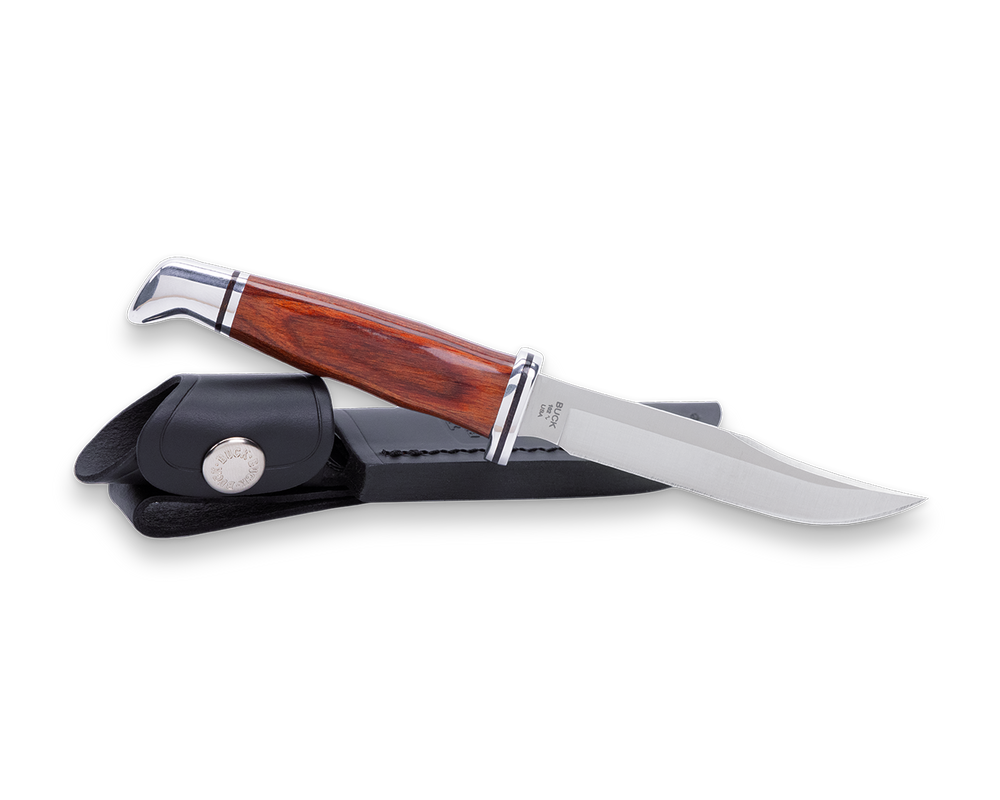 BUCK KNIVES COUTEAU 102 WOODSMAN - COCOBOLO image 1