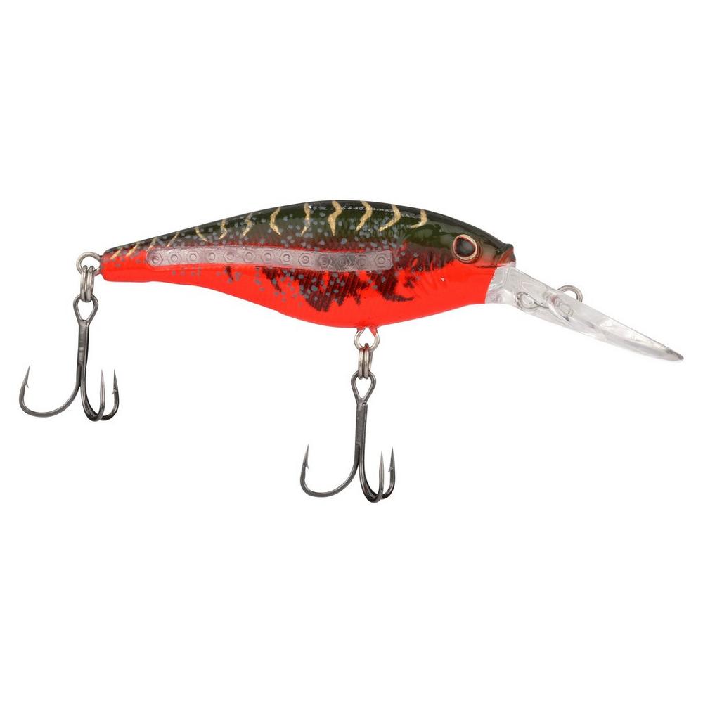BERKLEY SCENTED FLICKER SHAD 5CM - RED TIGER image