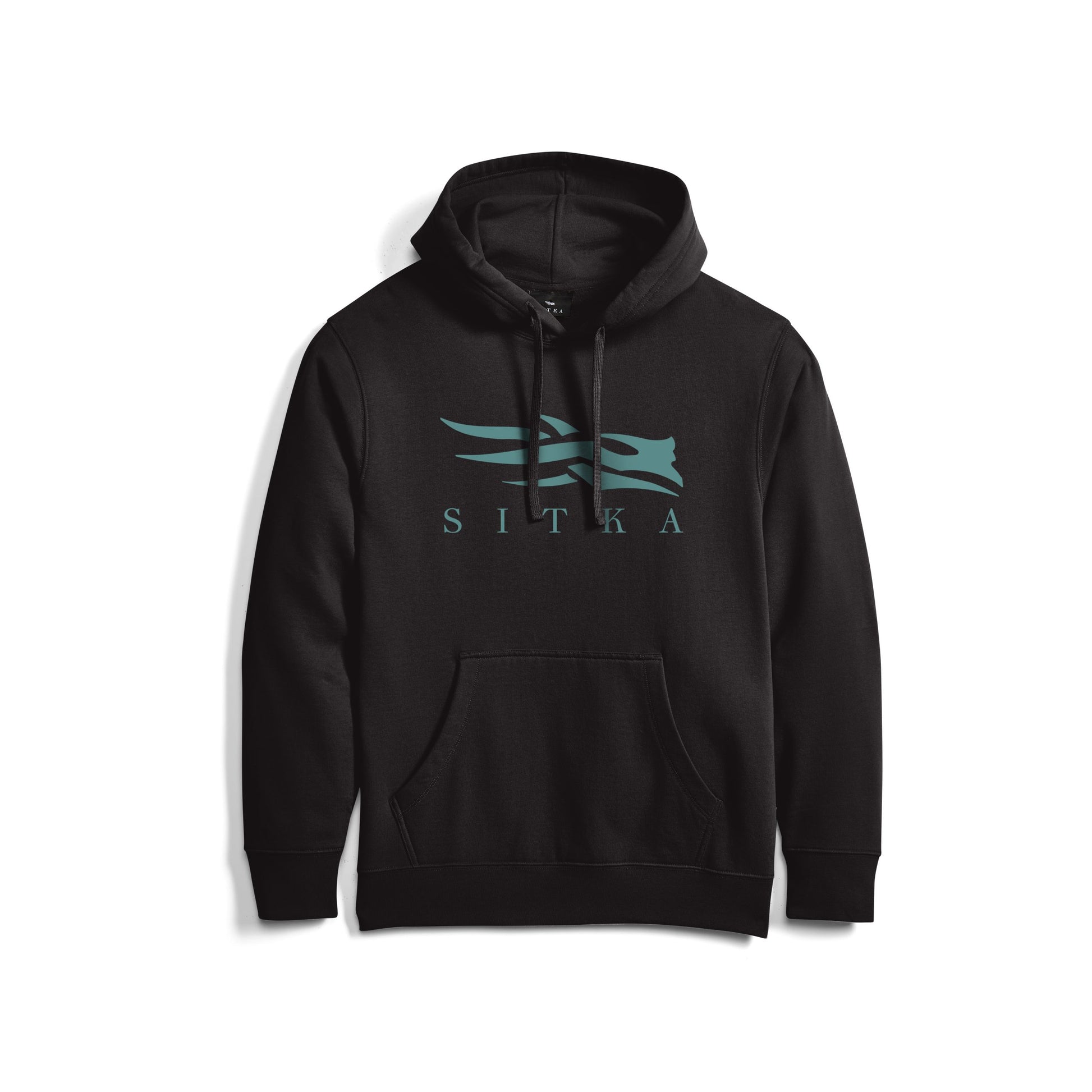 SITKA HOODIE ICON PULLOVER NOIR AQUA image 0
