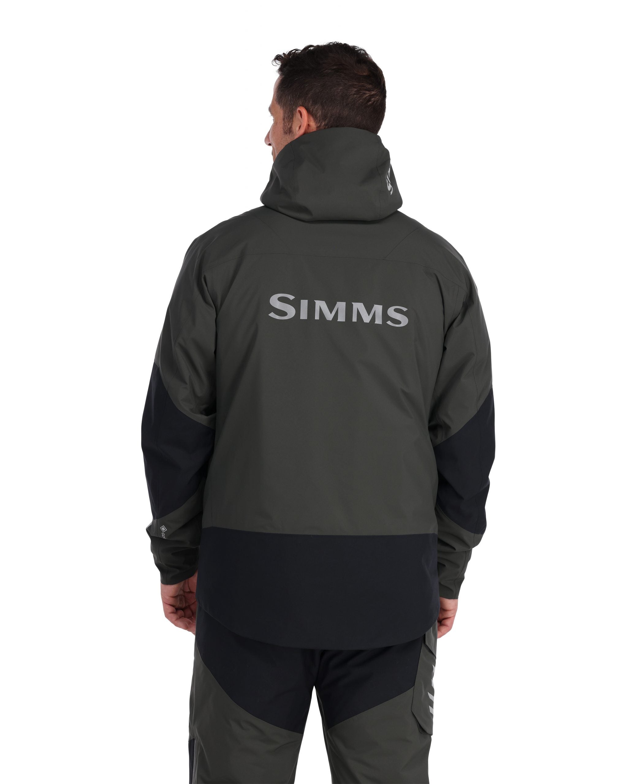 SIMMS MANTEAU GUIDE IMPERMÉABLE ISOLÉE, CARBONE image 1