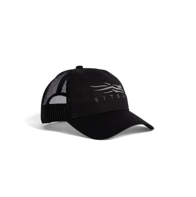 SITKA CASQUETTE ICON LO PRO TRUCKER - BLACK / CHARCOAL image 0