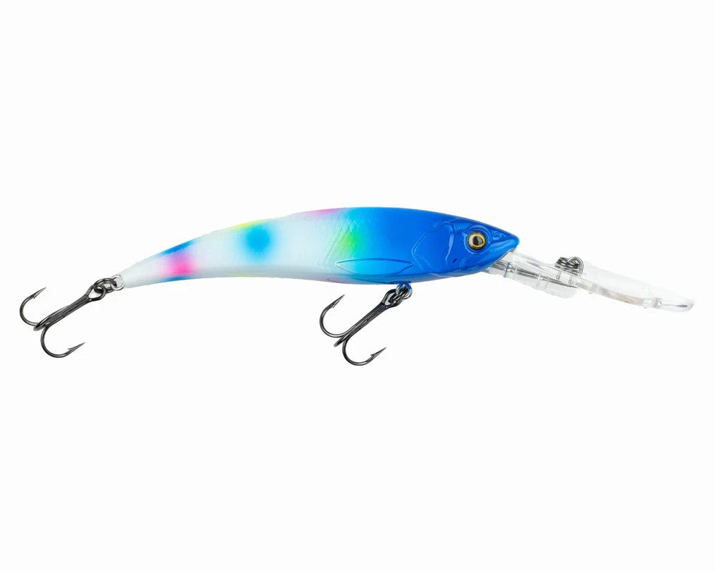 FREEDOM POISSON NAGEUR ULTRA-DIVER 105 MINNOW 4" - BLUE WONDER GLOW image