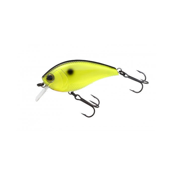 YO-ZURI 3DB CRANK 1.5" SQUAREBILL - BLACK BACK CHARTREUSE image
