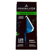 ANNIHILATOR POINTE DE CHASSE SINGLE BEVEL 125 GRAIN RIGHT 3 PCS image 0