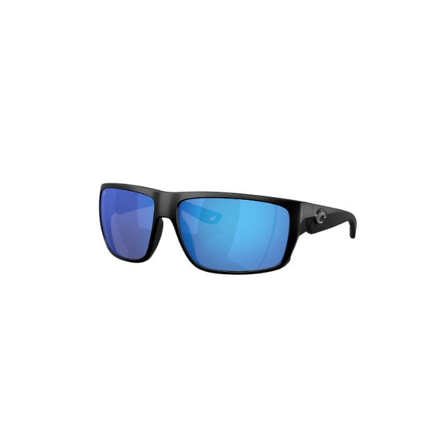 COSTA LUNETTE DE SOLEIL AVEC VERRE POLARISÉ 580 - FLY LINE - MATTE BLACK, BLUE MIRROR image