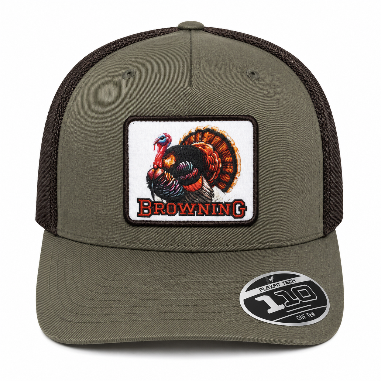 BROWNING CHASE TURKEY SNAPBACK CAP - LODEN