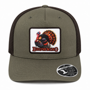 BROWNING CHASE TURKEY SNAPBACK CAP - LODEN