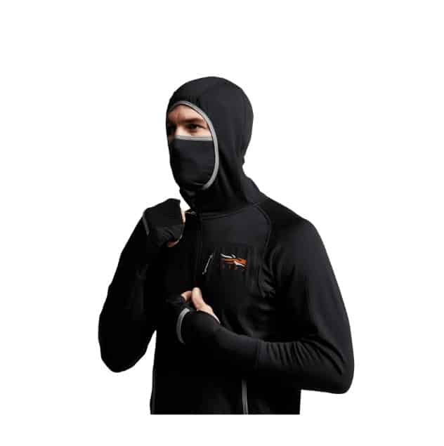 SITKA FANATIC HOODIE - NOIR image 4
