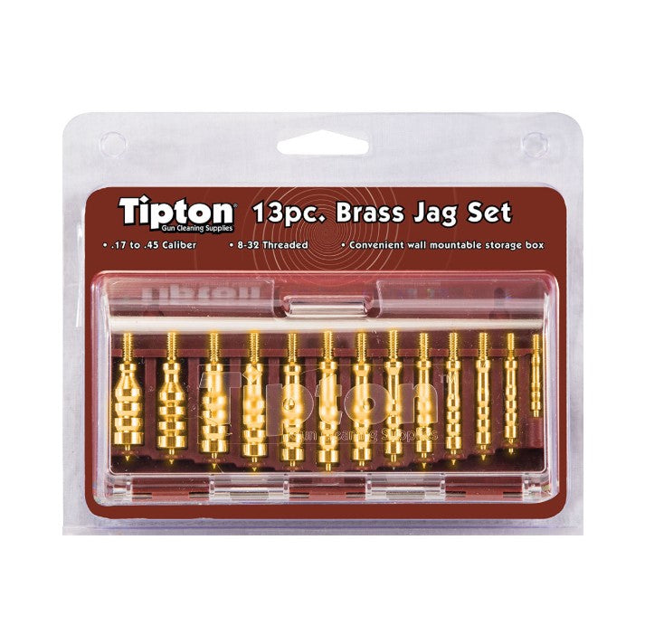 TIPTON ENSEMBLE DE 13 JAGS EN LAITON MASSIF POUR NETTOYAGE image 1