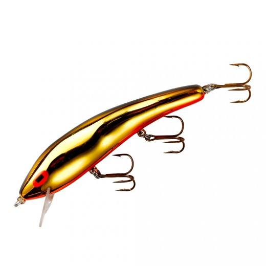 COTTON CORDELL LEURRE RIPPLIN' RED FIN - 4 1/2 POUCES - RED FIN GOLD/ORANGE image
