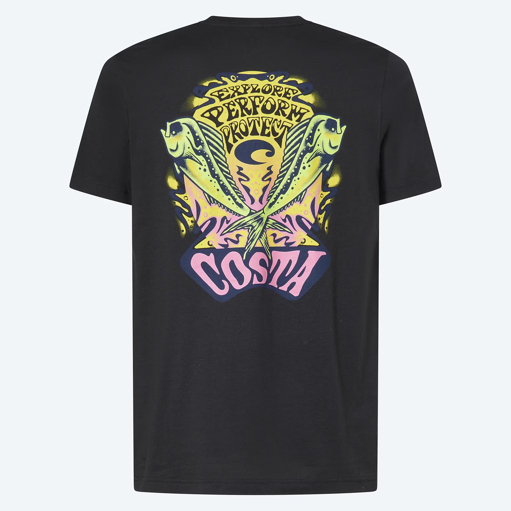 COSTA T-SHIRT PSYCH ROCK MAHI WASHED BLACK image 0