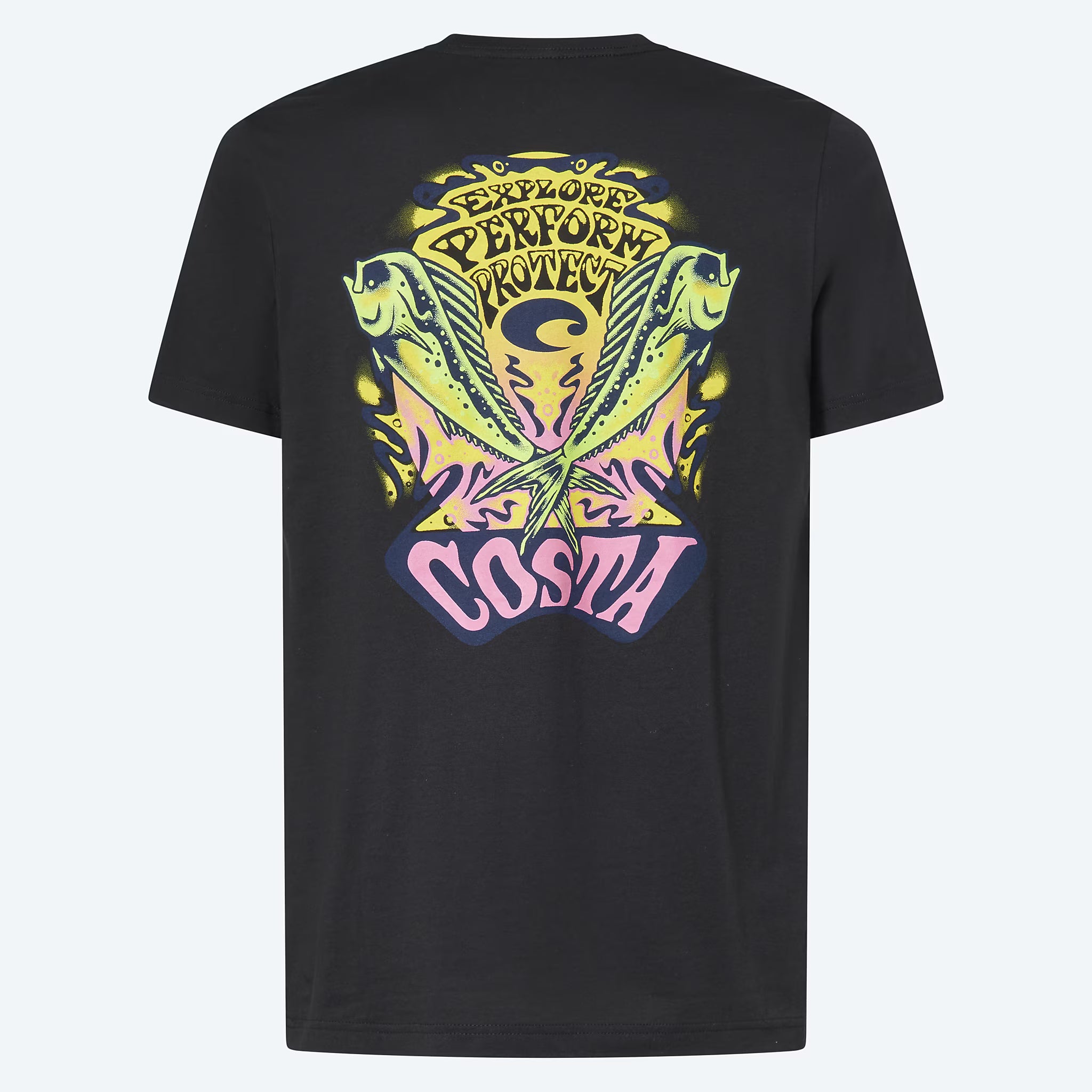 COSTA T-SHIRT PSYCH ROCK MAHI WASHED BLACK image 0