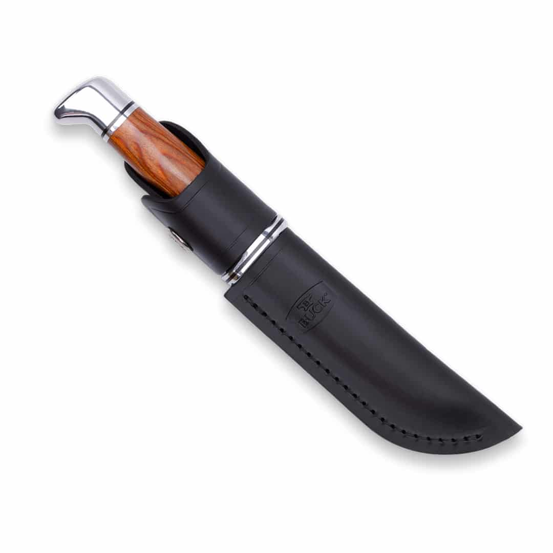 BUCK KNIFE COUTEAU BRAHMA 420 HC 0117 - WOOD image 1