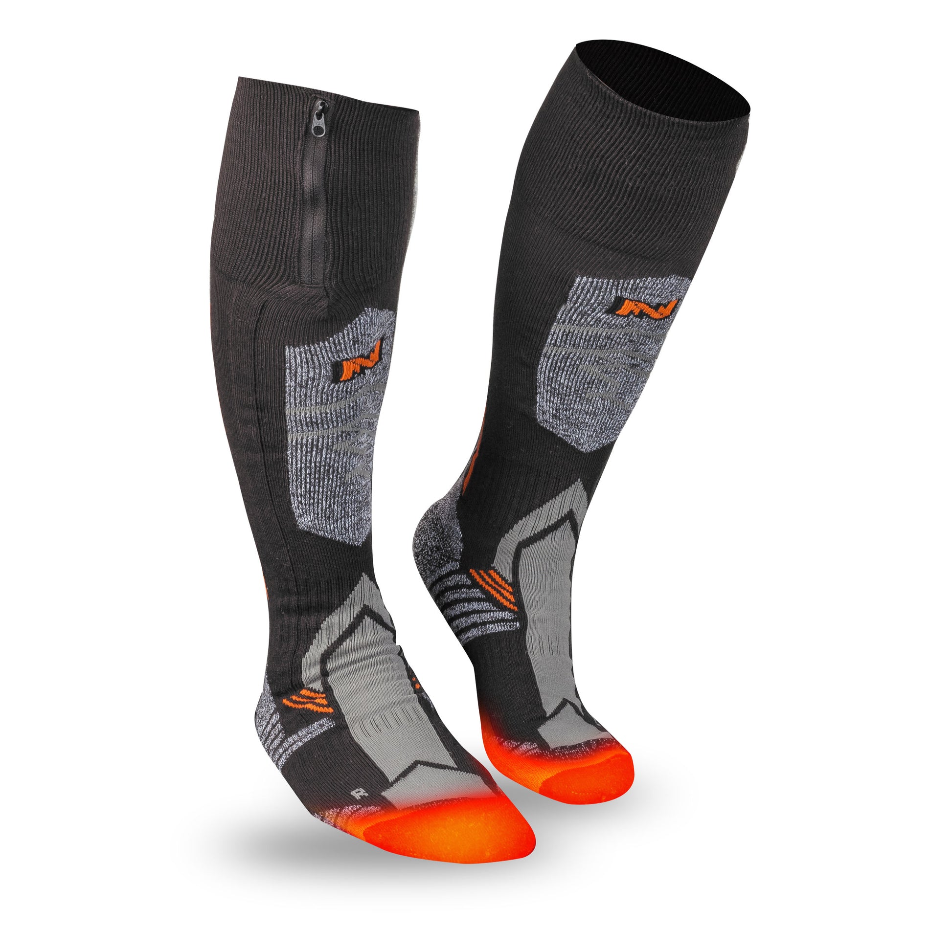 MOBILE WARMING BAS CHAUFFANT PRO EN MERINO - DARK GRAY image 0