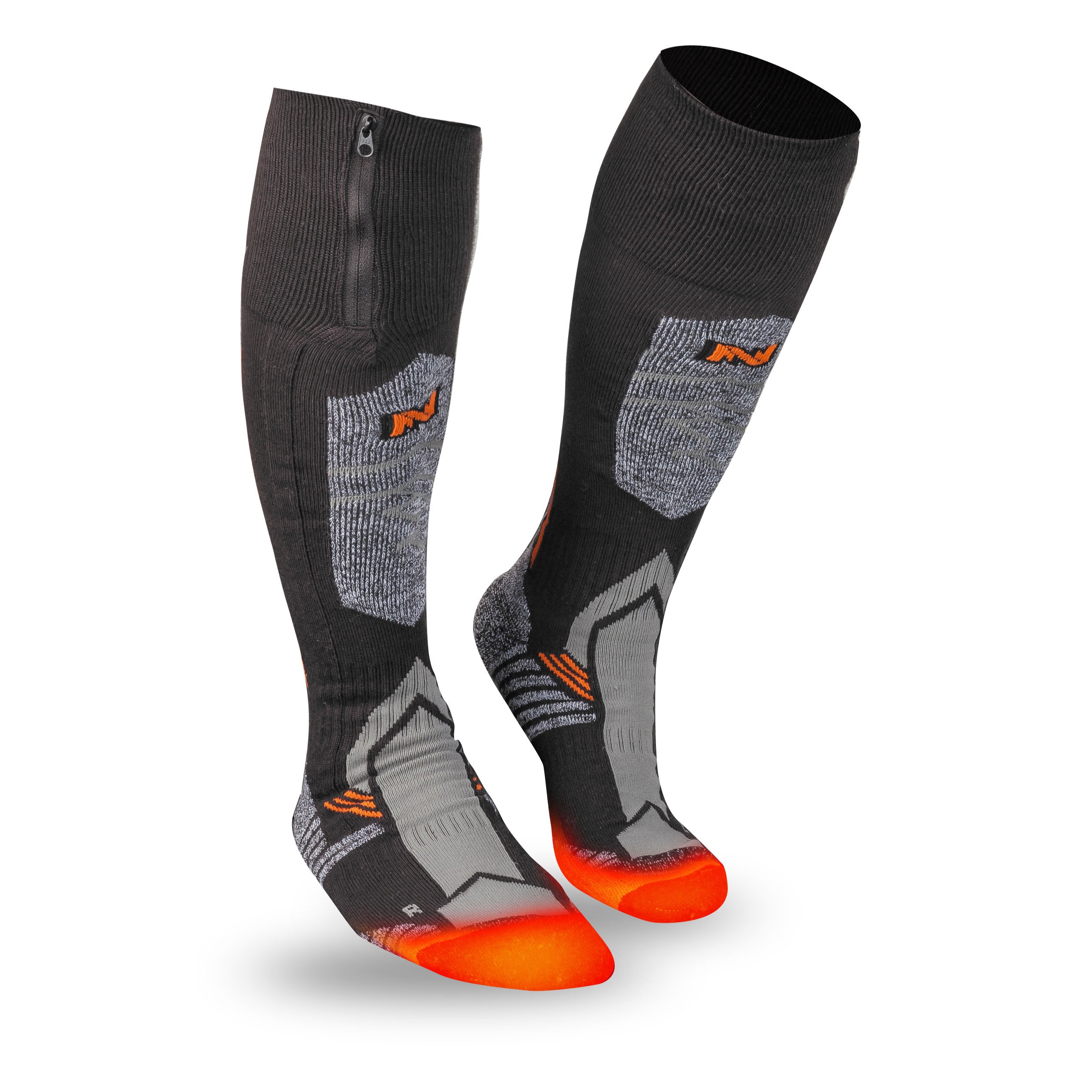 MOBILE WARMING BAS CHAUFFANT PRO EN MERINO - DARK GRAY image 0