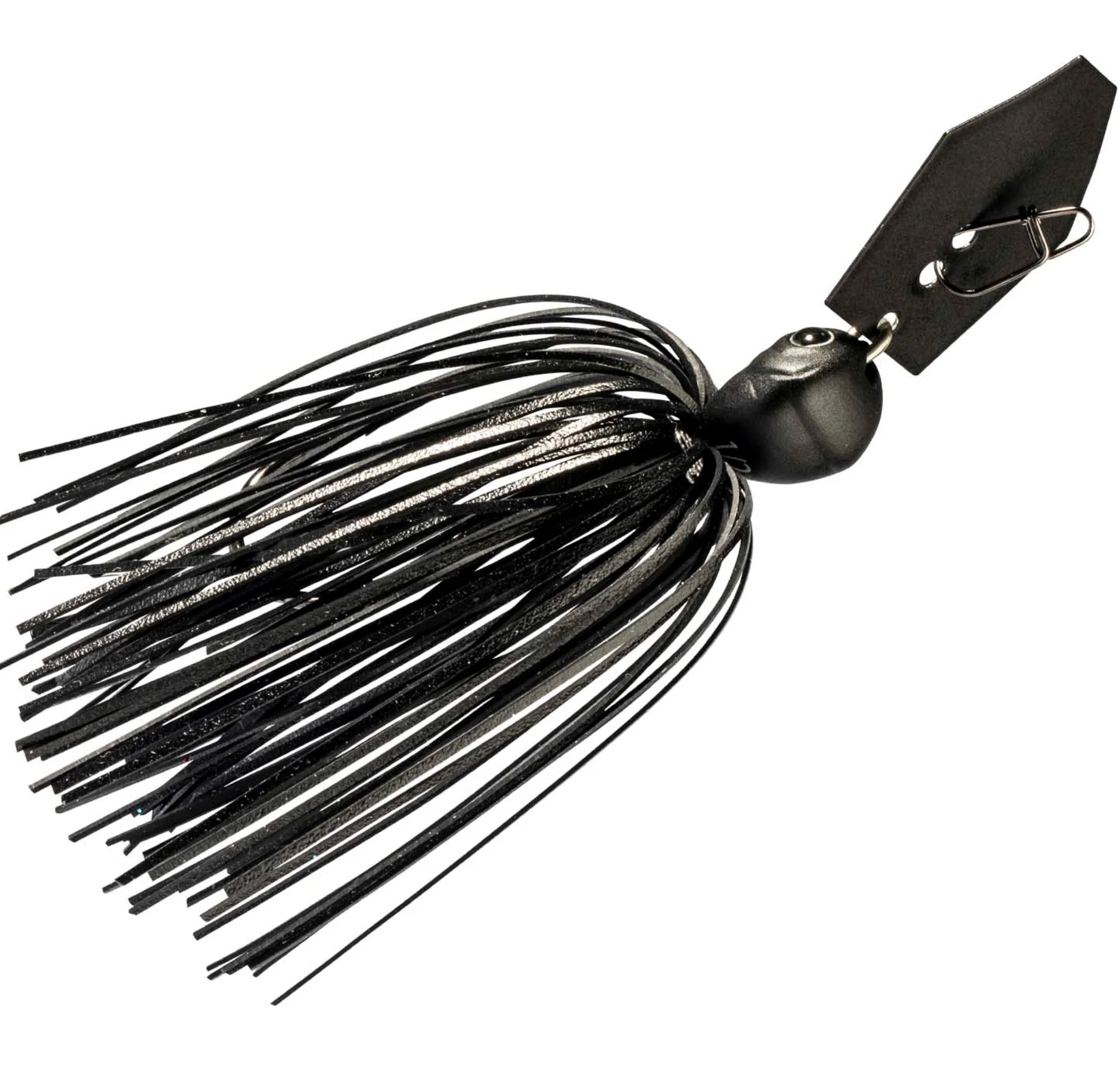 ZMAN CHATTERBAIT JACKHAMMER - 3/8, BLACK JACK image