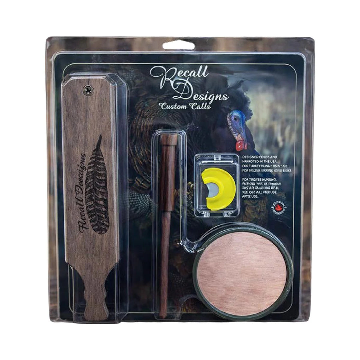 RECALL DESIGNS KIT D'APPEAUX À DINDON QUICK SHOT BLIND PRO image 0
