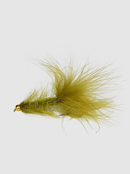 ETIC MOUCHE BEAD HEAD STREAMERS WOOLY BUGGER - OLIVE, NUMERO 6 image