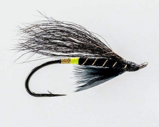 NEPTUNE MOUCHE SINGLE HOOK BLACK BEAR GREEN BUTT image 0