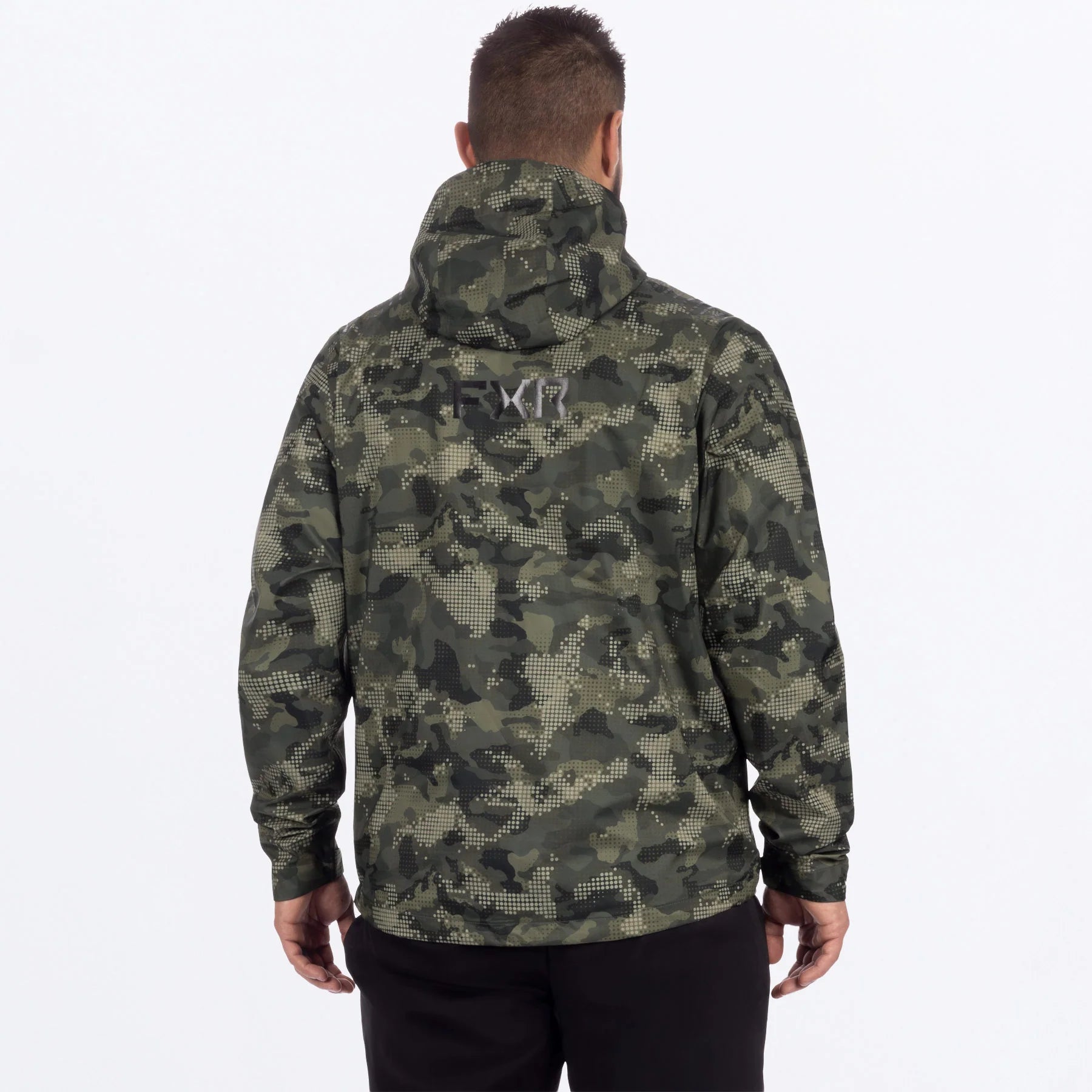 FXR ADVENTURE LITE TRI-LAMINATE COAT ARMY DRIFT CAMO