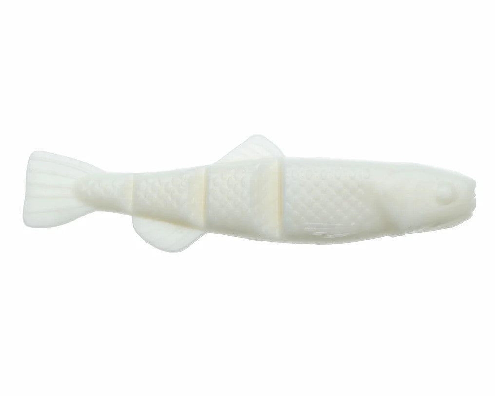 NETBAIT SWIMMING MINNOW 4'' AVEC BAITFUEL - WHITE image