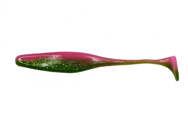 NXS LEURRE SOUPLE DANCING DEATH SHAD 5'' - ELECTRIC CHICKEN image