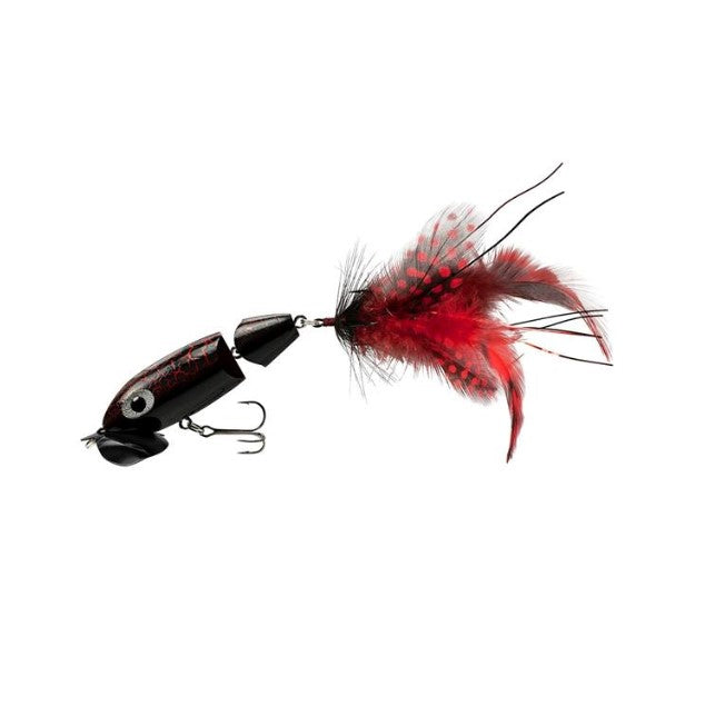 ARBOGAST SWIMBAIT JITTERBUG ARTICULÉ 2.0 - 2 1/2 IN - BLACK DEATH image