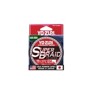 YO-ZURI SUPERBRAID VERT FONCÉ - DARK GREEN, 50 LBS image
