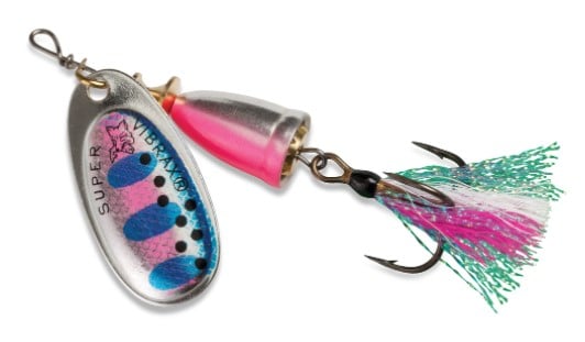 CLASSIC VIBRAX 04 FOXTAIL 3/8 OZ - RAINBOW TROUT image