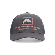 SIMMS CASQUETTE DOUBLE HAUL ICON TRUCKER - SLATE GREY image 0