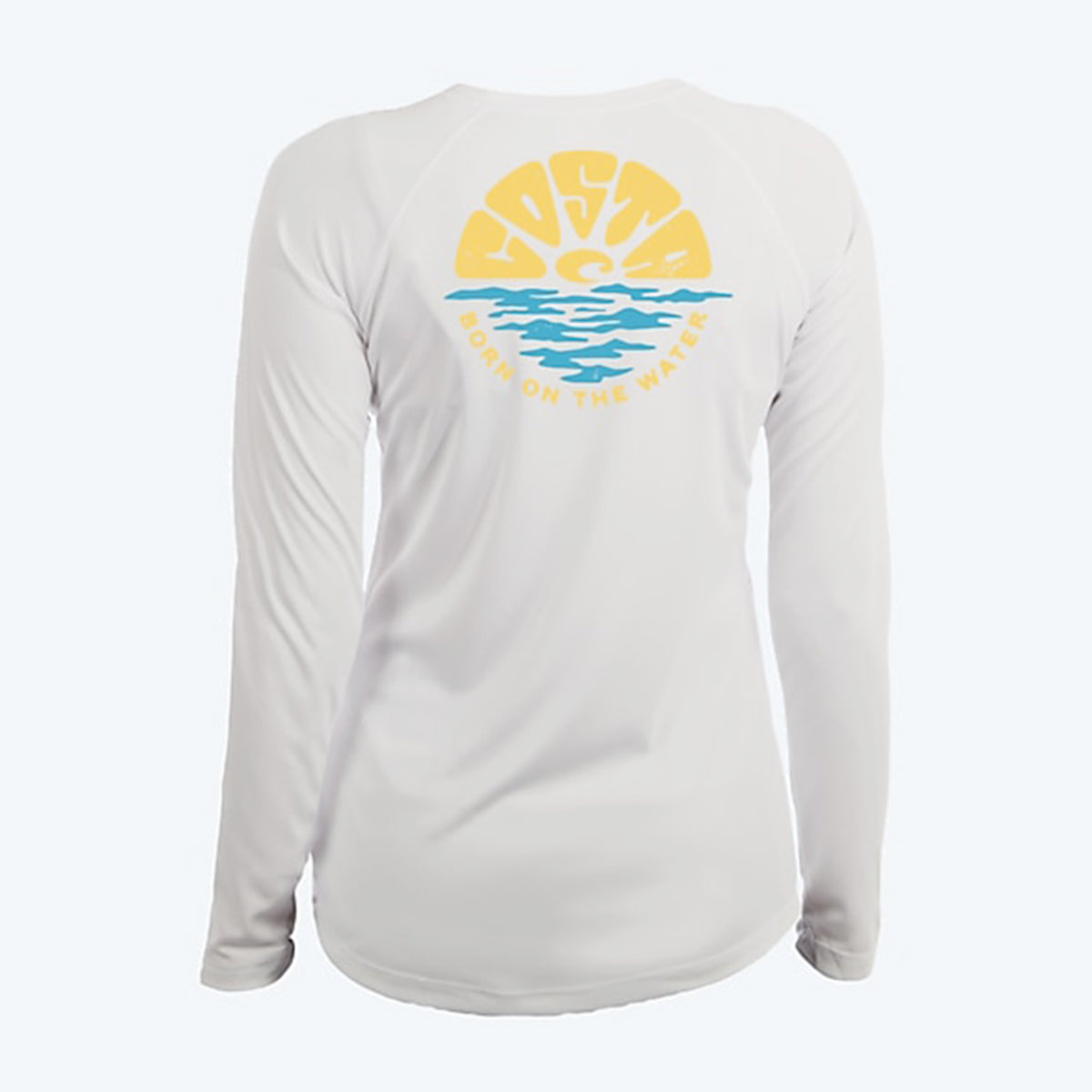 COSTA CHANDAIL MANCHE LONGUE SUN BLOCKS TECH FEMME BLANC image 1