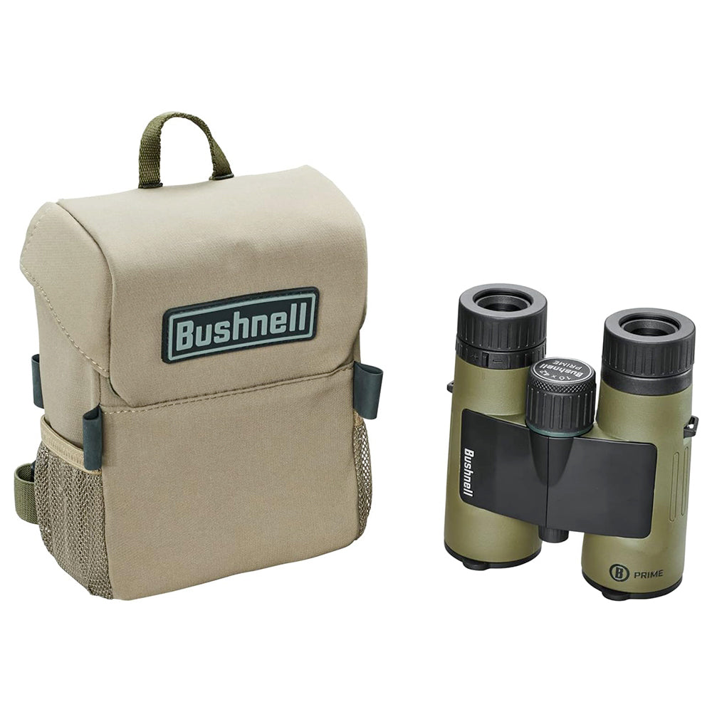 BUSHNELL JUMELLE PRIME 10X42 MM ET COFFRE DE RANGEMENT VERT image 0