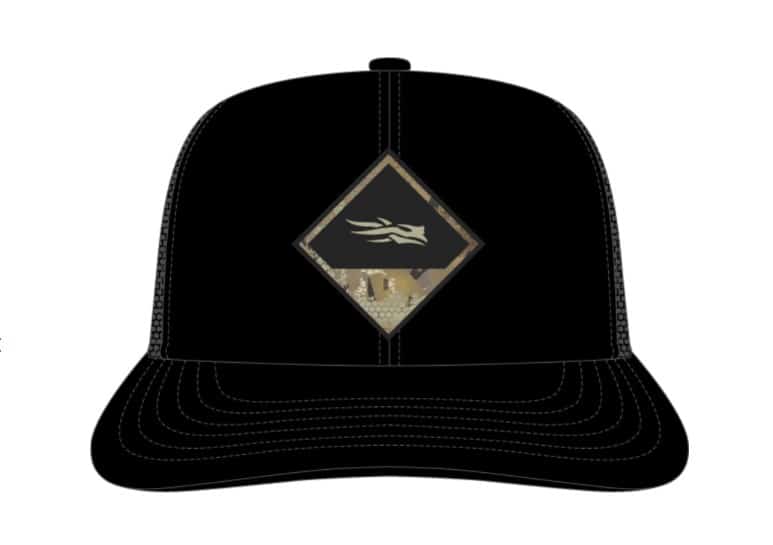 SITKA CASQUETTE OPTIFADE BADGE MID PRO TRUCKER, SITKA BLACK image 0