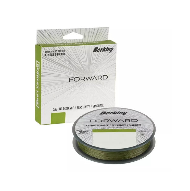 BERKLEY FORWARD BRAID FIL DE PÊCHE 150M - LOW-VIS GREEN image 0