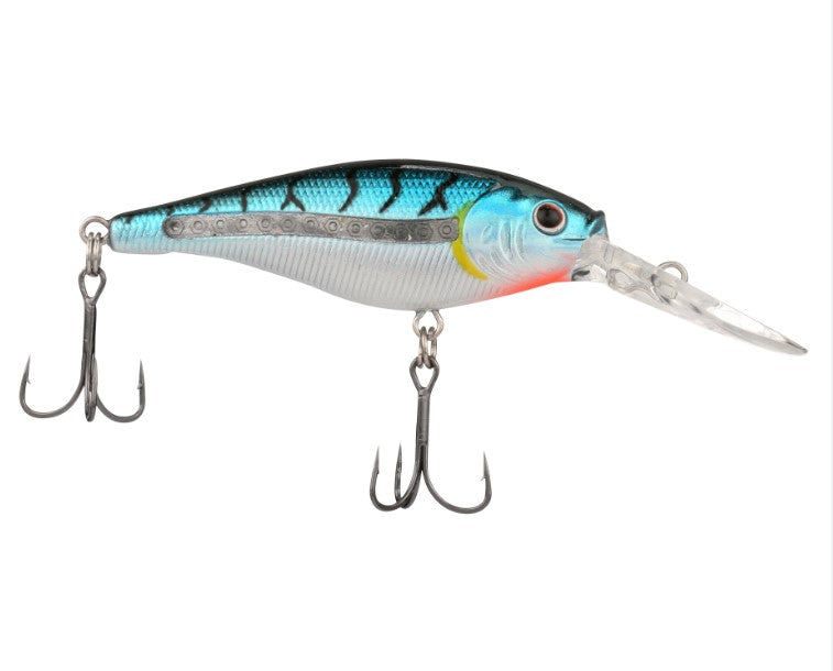 BERKLEY SCENTED FLICKER SHAD 7CM - BLUE TIGER image