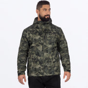 FXR ADVENTURE LITE TRI-LAMINATE COAT ARMY DRIFT CAMO