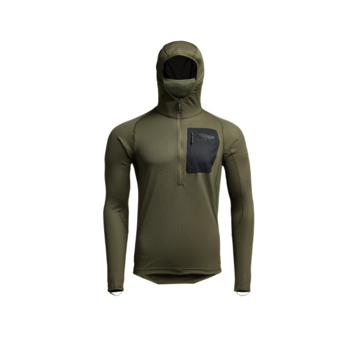 SITKA CHANDAIL À CAPUCHON CORE LIGHT WEIGHT - COVERT SITKA BLACK image 0