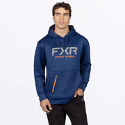 FXR PRO FISH TECH HOODIE MIDNIGHT ORANGE