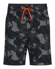 SIMMS SHORT SEAMOUNT BOARD, REGIMENT CAMO CARBON image 0