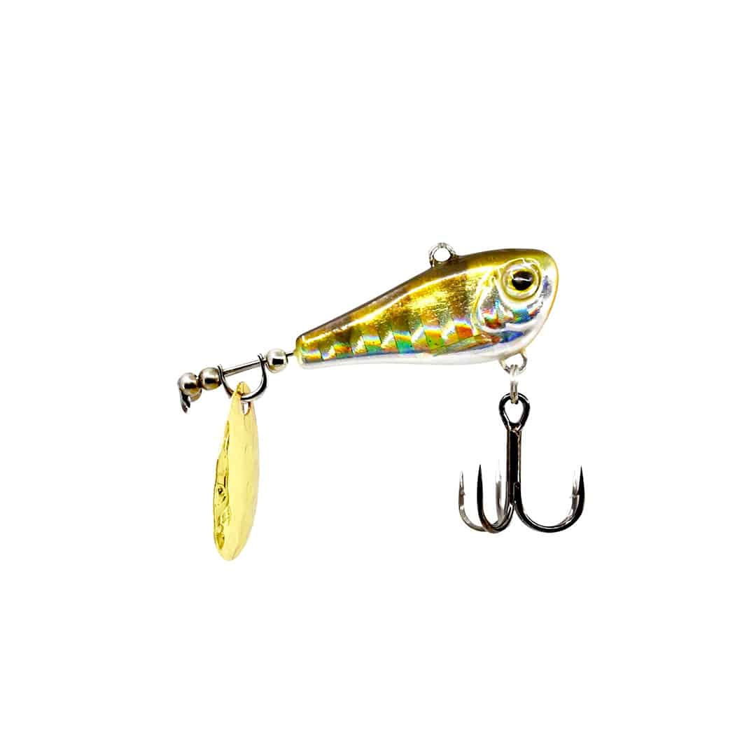 FISHLAB POISSON NAGEUR BIO SHAD INDIANA TAILSPIN 3/4'' - PERCH image