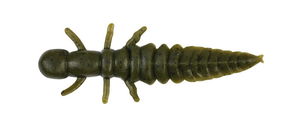BERKLEY GULP HELLGRAMITE 3" - GREEN PUMPKIN image