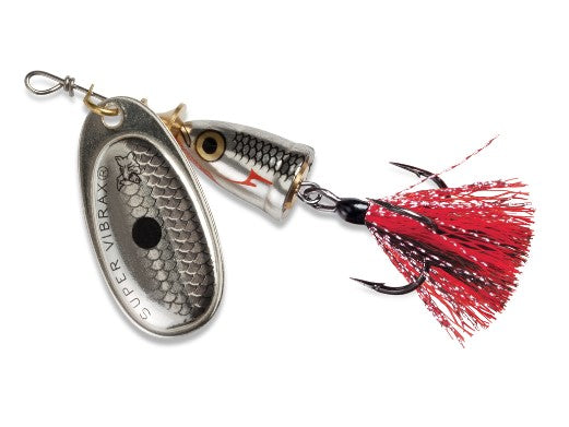 CLASSIC VIBRAX 03 FOXTAIL 1/4 OZ - SILVER SHINER image