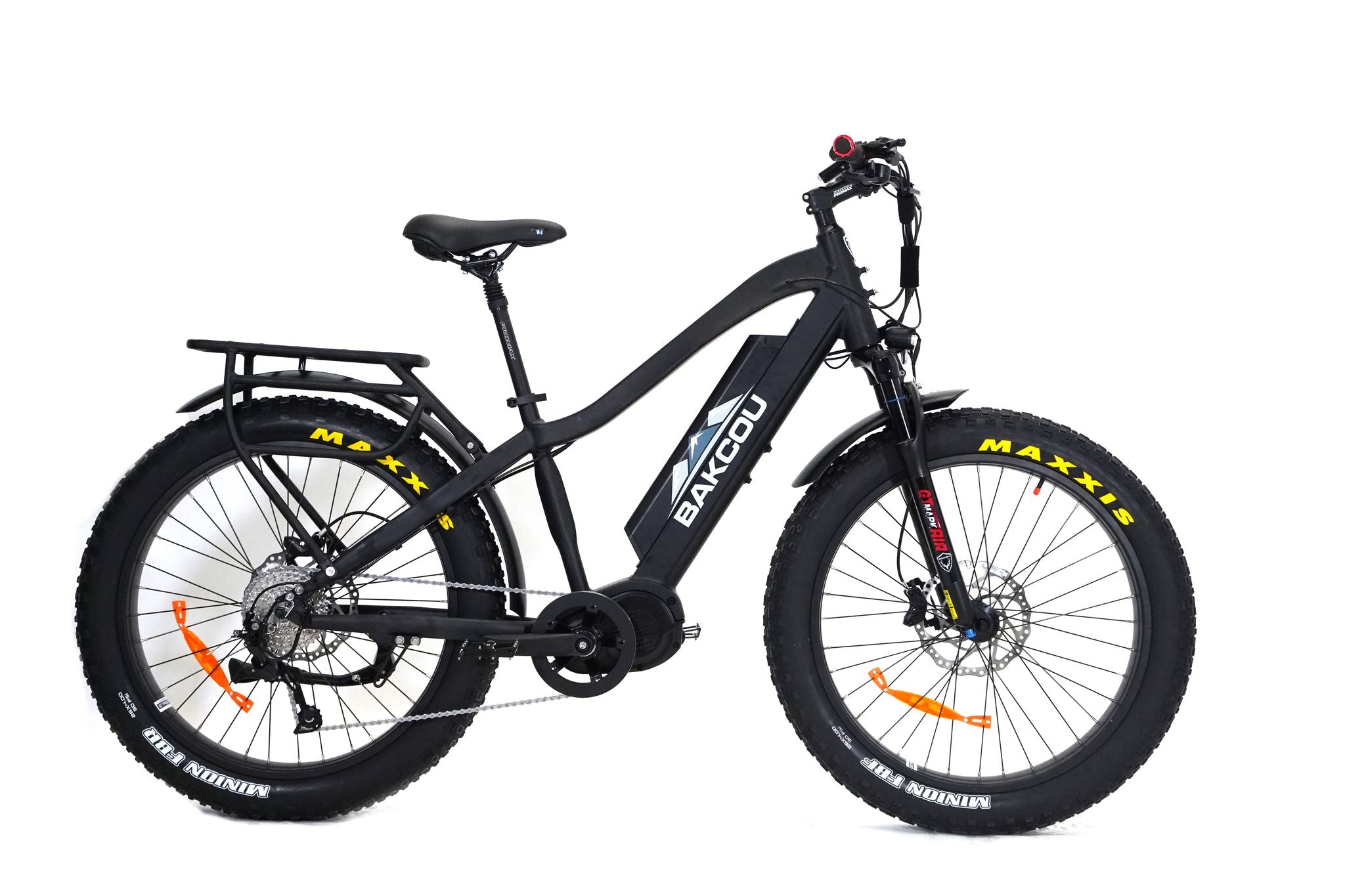 BAKCOU EBIKE MULE 1000W MID DRIVE 25 Ah, MATTE BLACK image 2