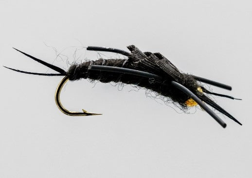 NEPTUNE BEAD HEAD BLACK RL STONEFLY image 0